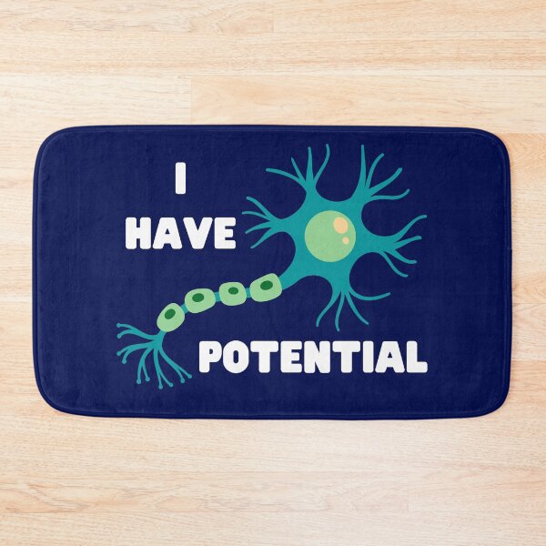 Item preview, I Have Potential Blue Neuron  designed and sold by Katherine Winner.