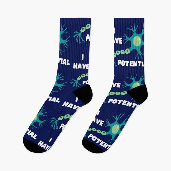 Item preview, I Have Potential Blue Neuron  designed and sold by Katherine Winner.