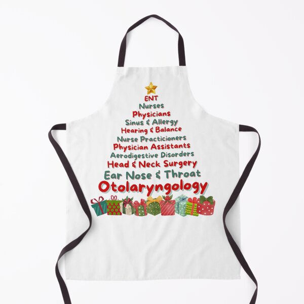 Item preview, ENT Otolaryngology Christmas Tree Holiday Cheer designed and sold by Hear4theEars.