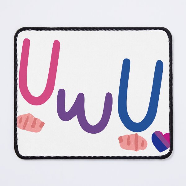 Item preview, Cute Bisexual UwU designed and sold by CorneliusTul.