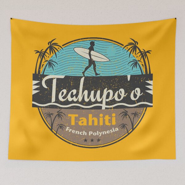 Item preview, Teahupo'o, Tahiti, French Polynesia designed and sold by studio838.
