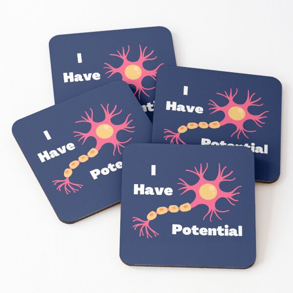 Item preview, I Have Potential Pink Neuron  designed and sold by Katherine Winner.