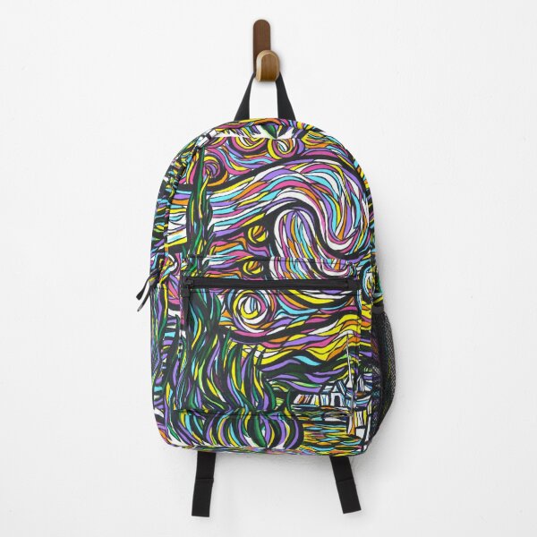 Item preview, Starry Night Art - Van Gogh Tribute Art designed and sold by Kitslam Art.