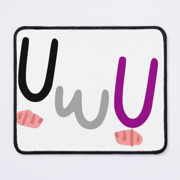 Item preview, Cute Asexual UwU designed and sold by CorneliusTul.