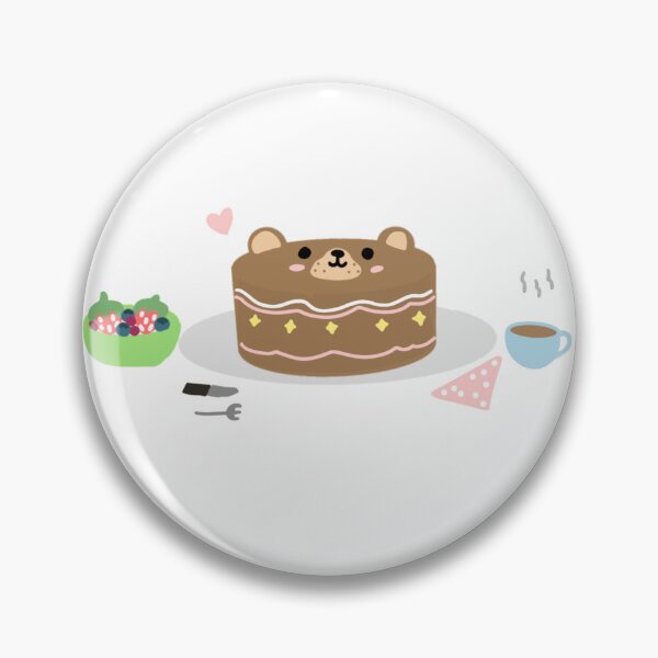 Item preview, Winston the Bear cake tea party! designed and sold by KatiesCutsies.