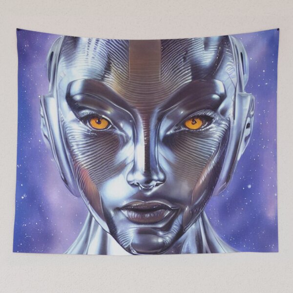 Item preview, Robot with orange eyes designed and sold by Girih.