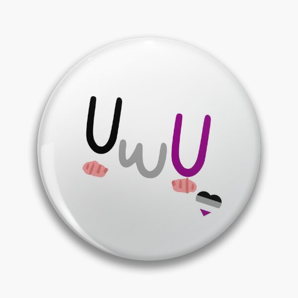 Item preview, Cute Asexual UwU designed and sold by CorneliusTul.
