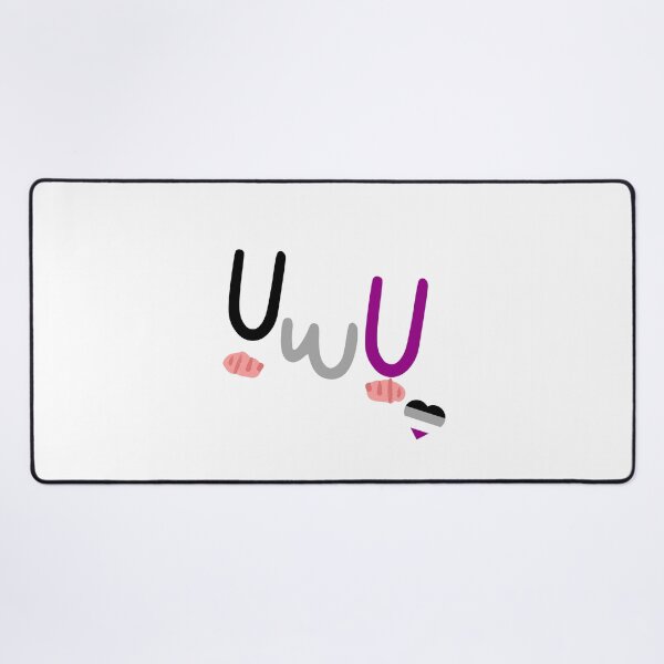 Item preview, Cute Asexual UwU designed and sold by CorneliusTul.