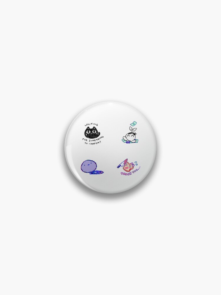 Omori creatures Packs Pin for Sale by Imydos