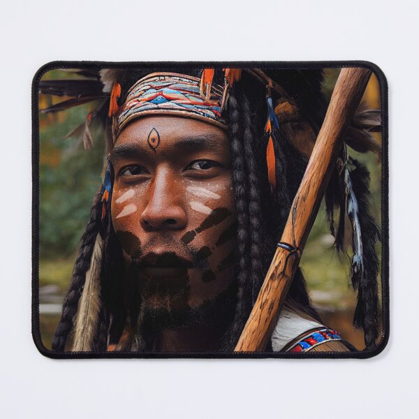 Item preview, American Indian Warrior designed and sold by DanyaahlaArts.