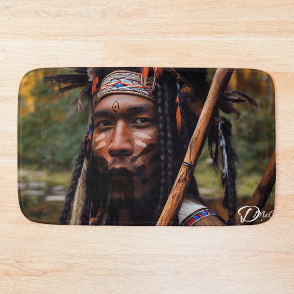 Item preview, American Indian Warrior designed and sold by DanyaahlaArts.
