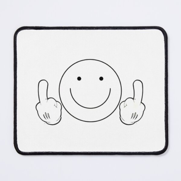 Item preview, Fuck you emoji double fingers designed and sold by The Trend Shopl.