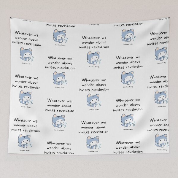 Item preview, Whatever we wonder about invites revelation. Caroline Casey designed and sold by LifeWisdom.