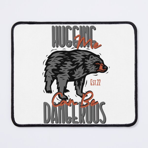 Item preview, HUGGING ME CAN BE DANGEROUS designed and sold by GAADesignz.
