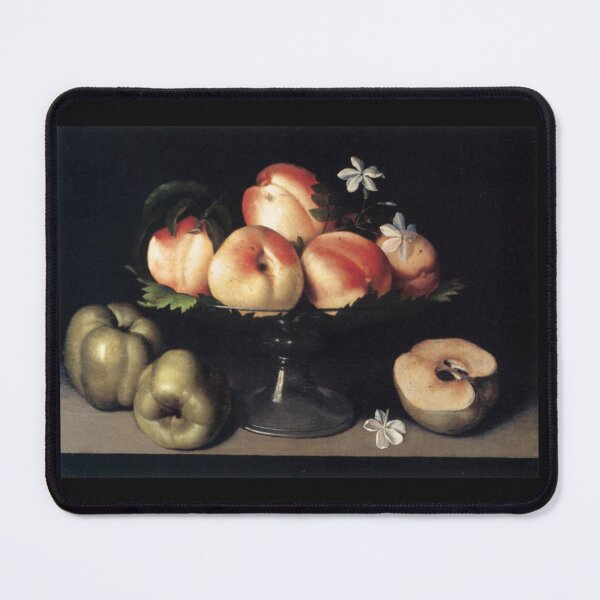 Item preview, A Crystal Fruit Stand with Peaches, Quinces, and Jasmine Flowers by Fede Galizia designed and sold by Amanda1775.