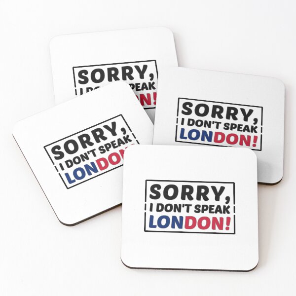 Item preview, Sorry I Don't Speak London designed and sold by Dexter Freeman.