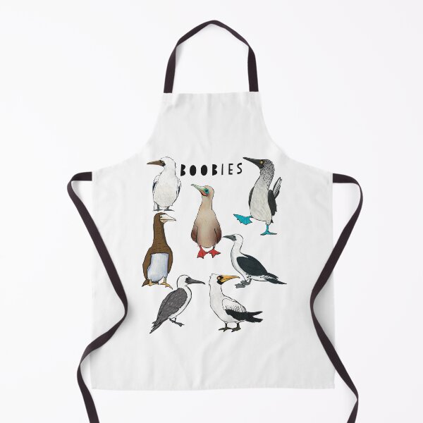 Item preview, Boobies Bird Family, Puns, Facts designed and sold by Ilana Ewing Designs.