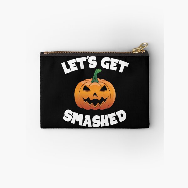 Item preview, Lets Get Smashed Happy Halloween Pumpkin Funny designed and sold by TheInkElephant.