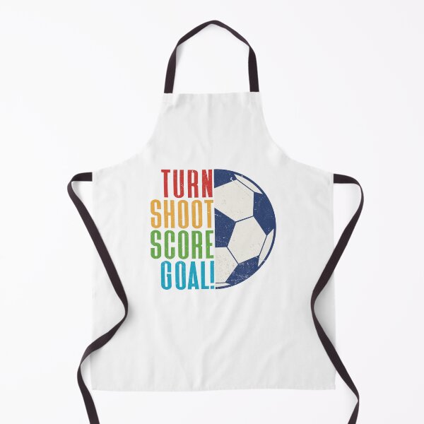 Item preview, Turn, Shoot, Score, Goal! - Soccer and Football Quote designed and sold by Numero14.