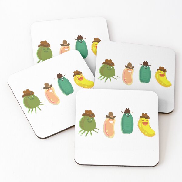 Item preview, Microbes in a Cowboy hats designed and sold by Katherine Winner.