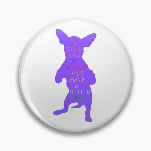 Item preview, Dog Lover / I Work Hard So My Dog Can Have a Better Life / Funny Dog Mom and Dad / Gift for  Dog Lover designed and sold by Alexa5454.