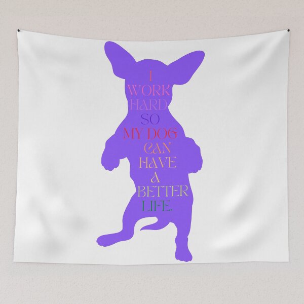 Item preview, Dog Lover / I Work Hard So My Dog Can Have a Better Life / Funny Dog Mom and Dad / Gift for  Dog Lover designed and sold by Alexa5454.