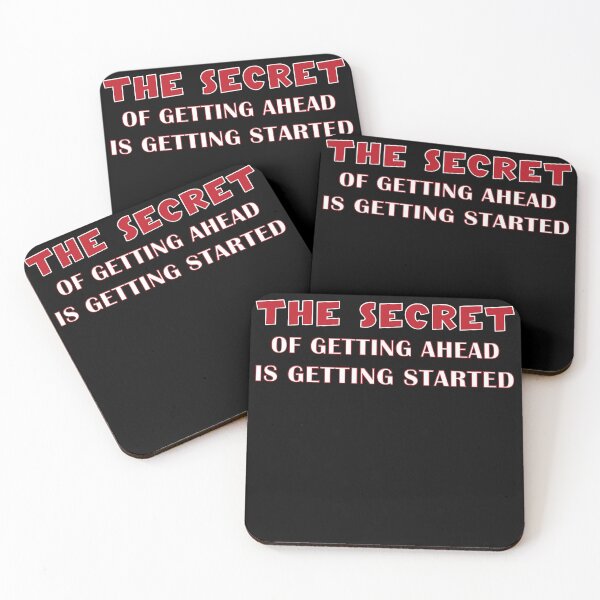 Item preview, The Secret Of Getting Ahead Is Getting Started designed and sold by zbox1.