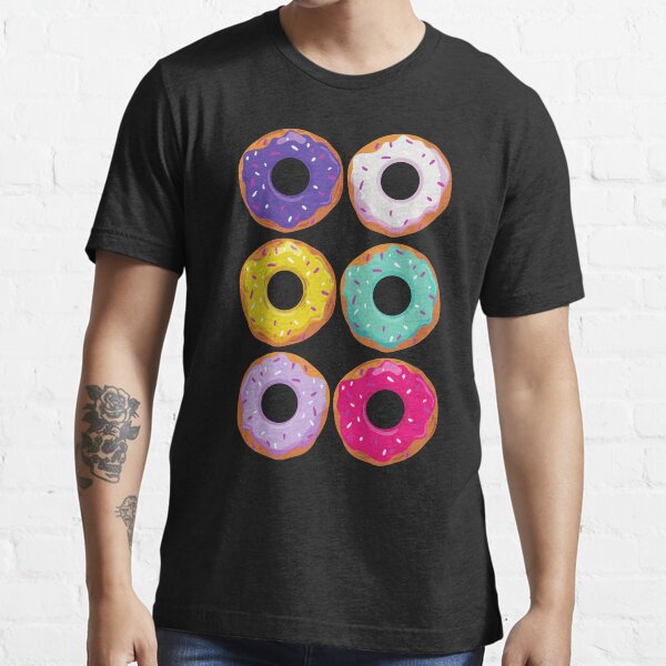 "Donut six pack" Tshirt for Sale by Moesko Redbubble donut t