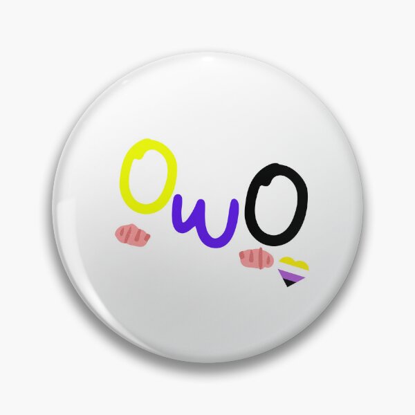 Item preview, Cute Enby OwO designed and sold by CorneliusTul.