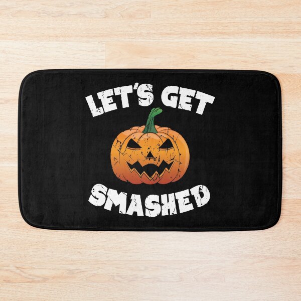 Item preview, Lets Get Smashed Happy Halloween Pumpkin Funny designed and sold by TheInkElephant.