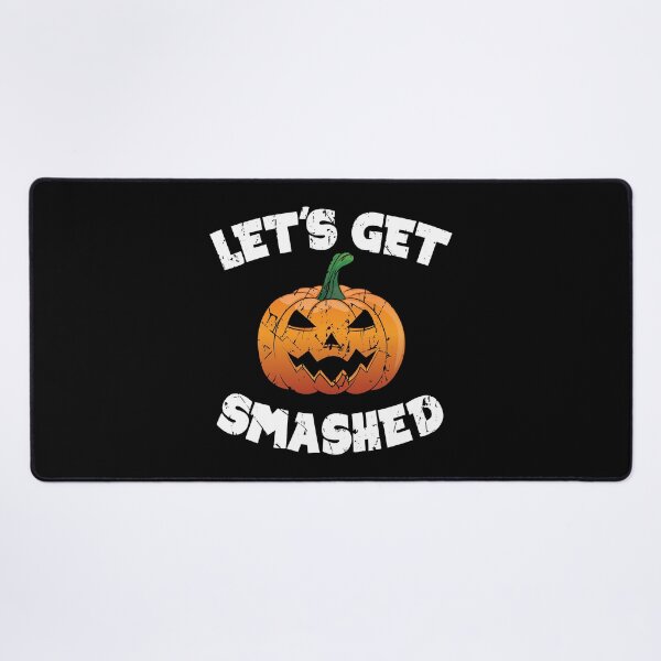 Item preview, Lets Get Smashed Happy Halloween Pumpkin Funny designed and sold by TheInkElephant.