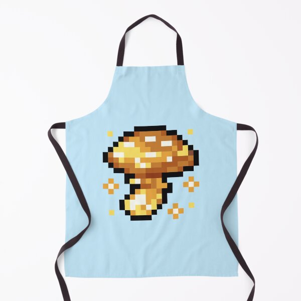 Item preview, Pixel Mushroom - Gold designed and sold by Tofu's Pixel Art Store.