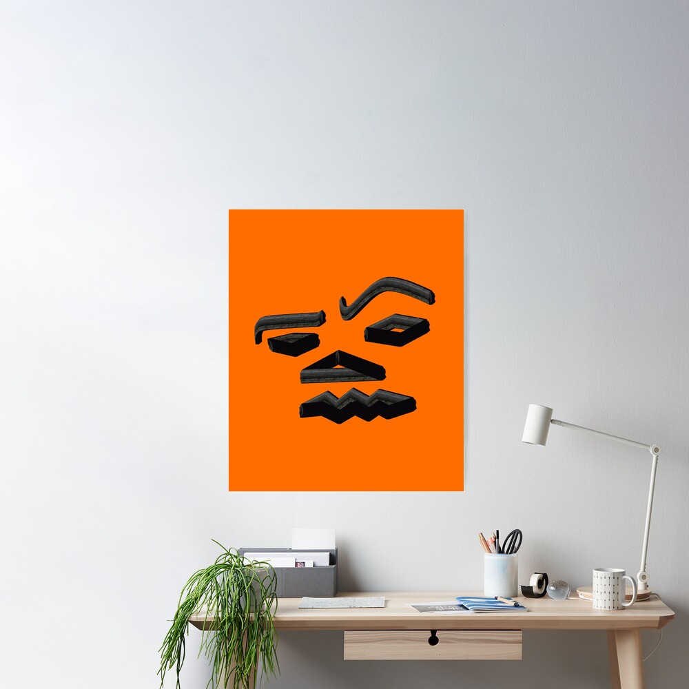 The rock eyebrow meme Canvas Print for Sale by kamilesz