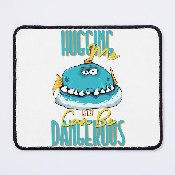 Item preview, HUGGING ME CAN BE DANGEROUS designed and sold by GAADesignz.