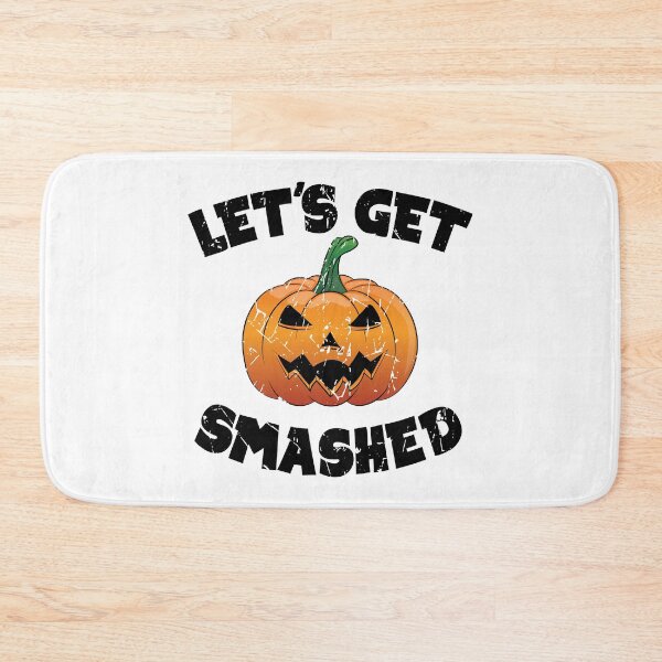 Item preview, Lets Get Smashed Happy Halloween Pumpkin Funny designed and sold by TheInkElephant.