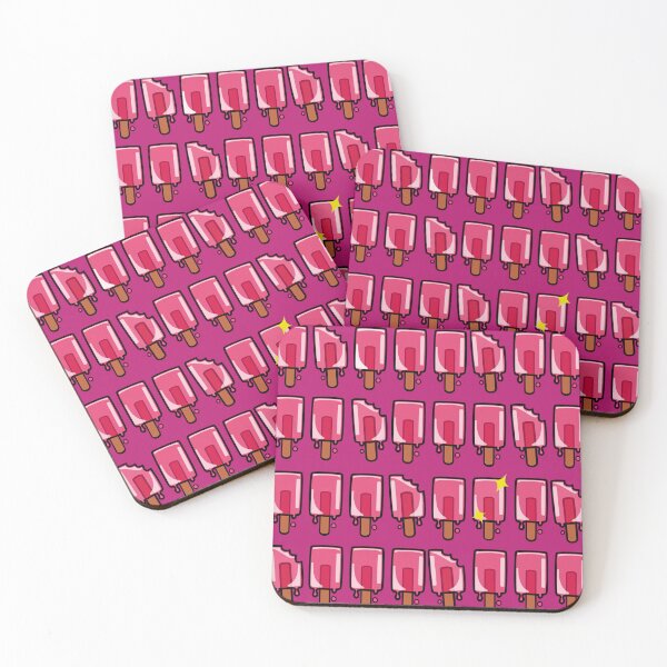 Item preview, Cherry Bomb Popsicle Pattern designed and sold by GoobyCloud.