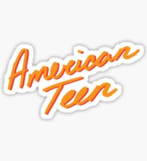 AMERIKANISCHER JUGEND ORANGE Sticker