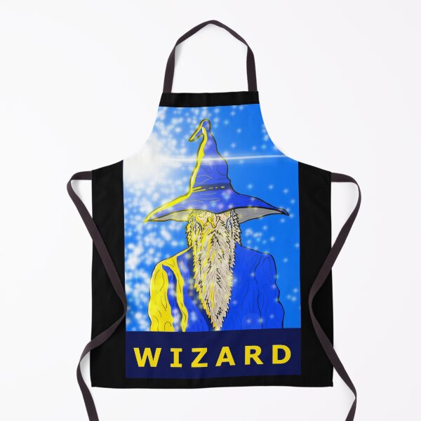 Item preview, A Wizard Casts a Spell RPG DnD Artwork designed and sold by DMcK Designs.
