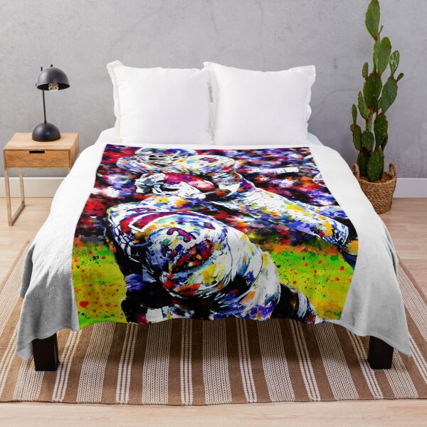 Item preview, American football, paint splatter expressionism, quarterback sack, tackle designed and sold by Scoopivich.