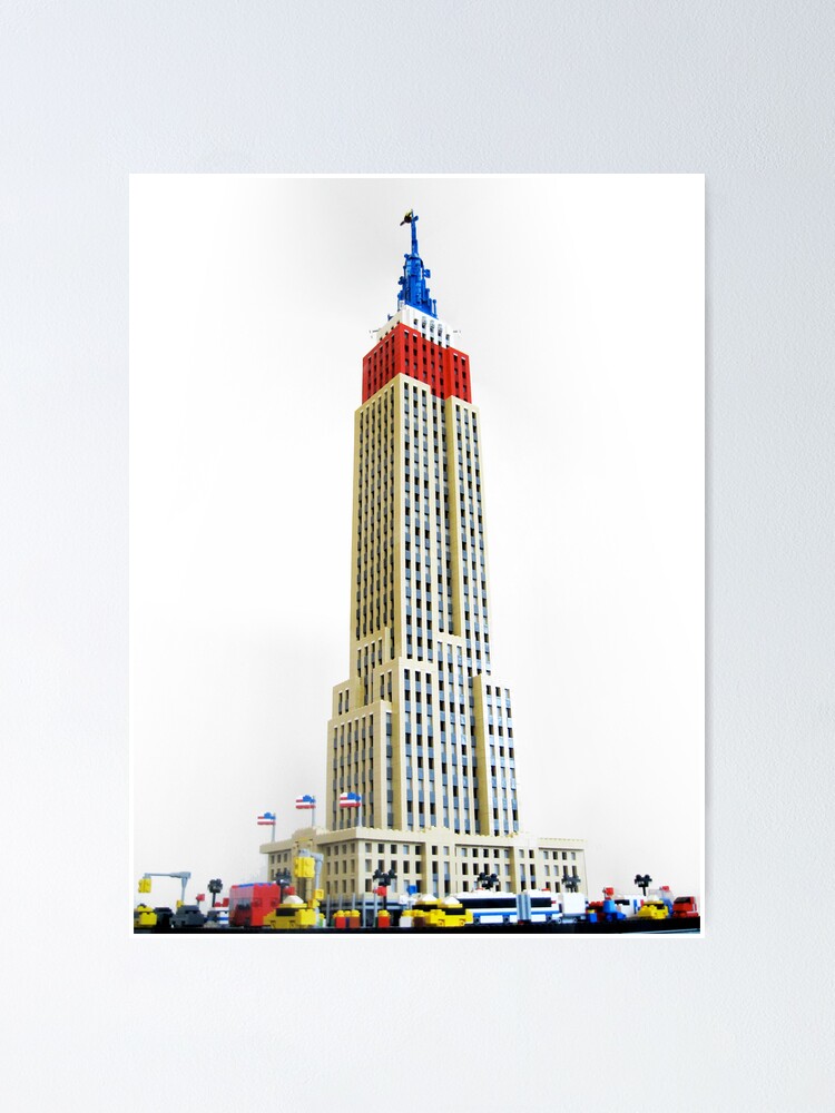 Alternate view of Empire State Building Poster