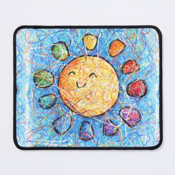 Item preview, Colorful Nursery Sun designed and sold by Kitslam Art.