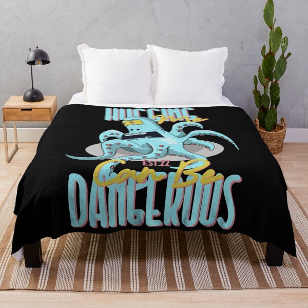 Item preview, HUGGING ME CAN BE DANGEROUS designed and sold by GAADesignz.