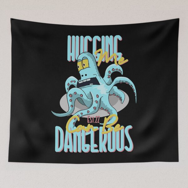 Item preview, HUGGING ME CAN BE DANGEROUS designed and sold by GAADesignz.