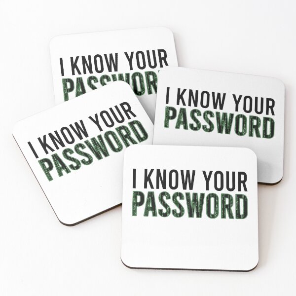 Item preview, I know your password designed and sold by Bigilyy.