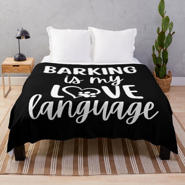 Item preview, Copy of Barking Is My Love Language Design for Dog Owners designed and sold by DPlumDesign.