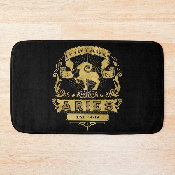 Item preview, The Zodiac Sign of Aries Golden Vintage 1982 designed and sold by rhombusOnion.