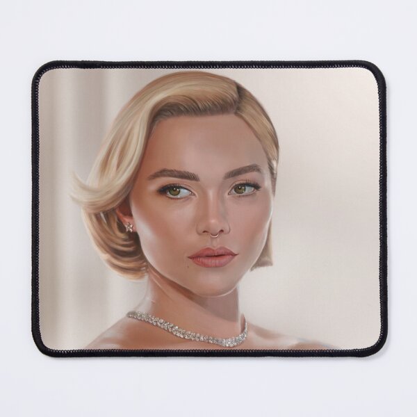 Item preview, Florence Pugh - Portrait designed and sold by brainbag.