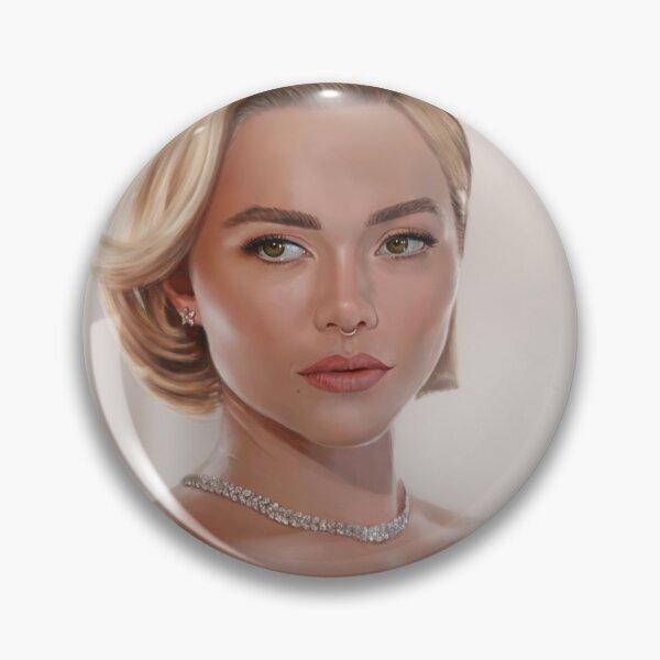 Item preview, Florence Pugh - Portrait designed and sold by brainbag.
