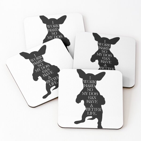 Item preview,  Dog Lover / I Work Hard So My Dog Can Have a Better Life / Funny Dog Mom and Dad / Gift for  Dog Lover designed and sold by Alexa5454.