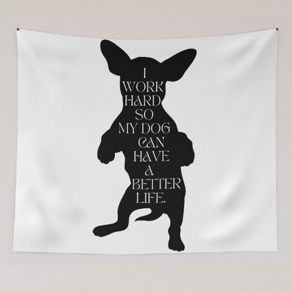 Item preview,  Dog Lover / I Work Hard So My Dog Can Have a Better Life / Funny Dog Mom and Dad / Gift for  Dog Lover designed and sold by Alexa5454.
